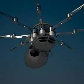 Space Station Design 3d model
