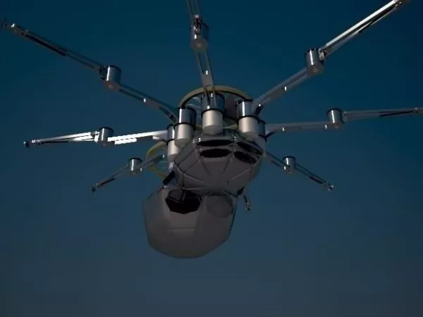 Waco Airplane 3d model