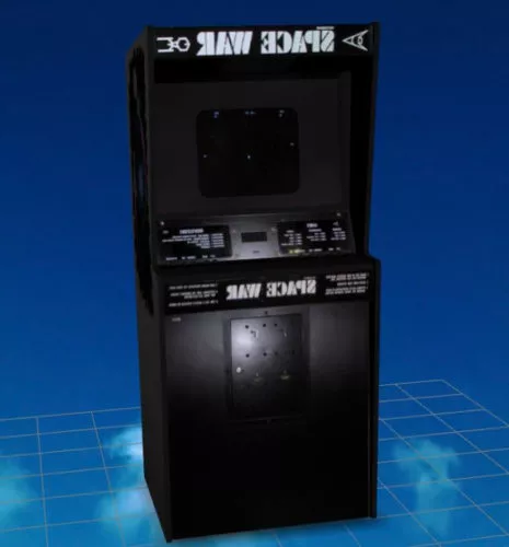Space War Arcade Machine 3d model Space War Arcade Machine 3d model