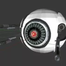 Space Ball Robot Droid 3d model