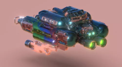 Sci-fi Spacecraft Spaceship 3d model Sci-fi Spacecraft Spaceship 3d model
