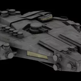 Spacecraft Design 3d model