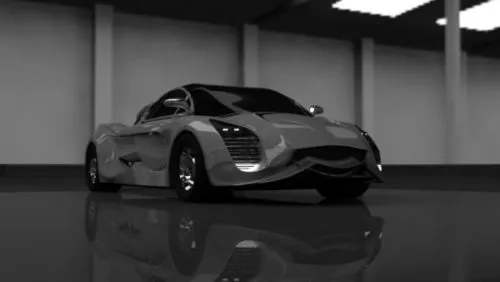 Car Speedy Fiberwheels 3d model Car Speedy Fiberwheels 3d model