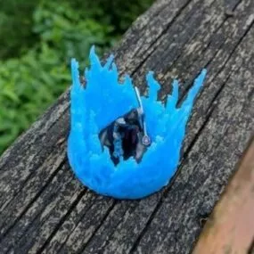 Flame Shield Printable 3d model