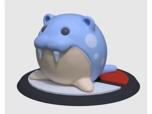 Spheal Pokemon Toy Printable 3d model Spheal Pokemon Toy Printable 3d model