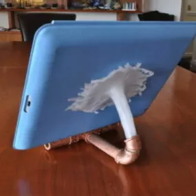 Splashy Ipad Stand Printable 3d model