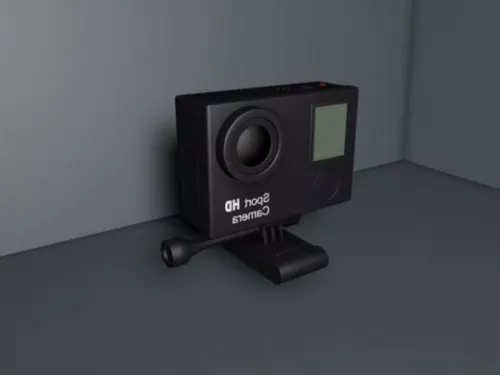Professional Camera Tripod 3d model
