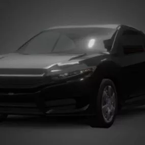 Sports Coupe Car 3d model