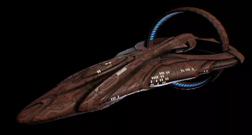 Star Trek Sci-fi Spaceship Dkyr Class 3d model Star Trek Sci-fi Spaceship Dkyr Class 3d model