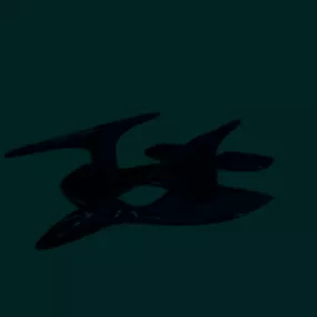 Star Trek Typex Sci-fi Spaceship 3d model