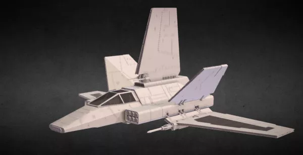 Scifi Space Station 3d model