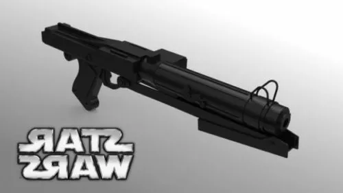 Modern Sniper Rifle Ksr 3d model