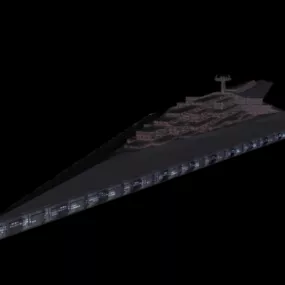 Star Wars Aircraft Executor 3d model