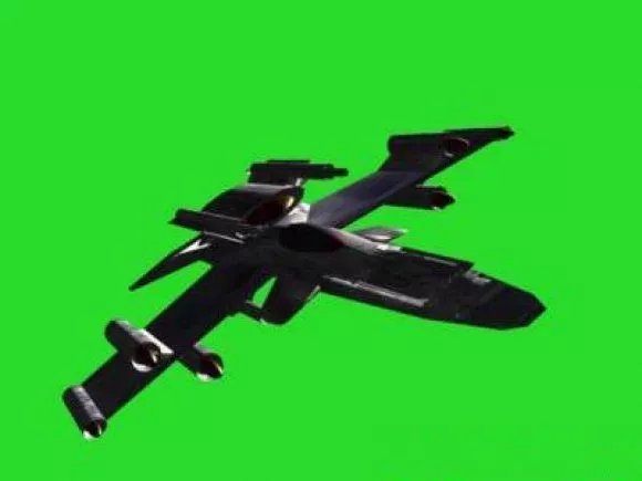Unicorn Scifi Spaceship 3d model