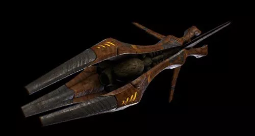 Rebel Spacecraft 3d model