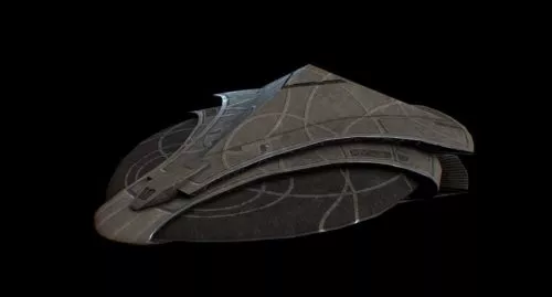 Stargate Sci-fi Spaceship 3d model Stargate Sci-fi Spaceship 3d model