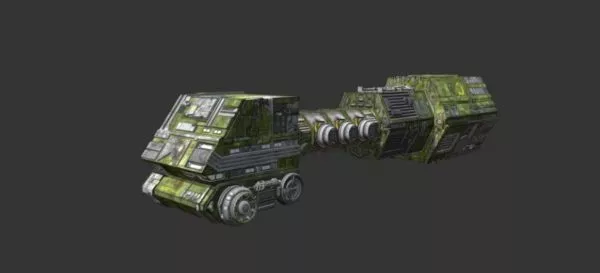 Construction Digger Excavator 3d model
