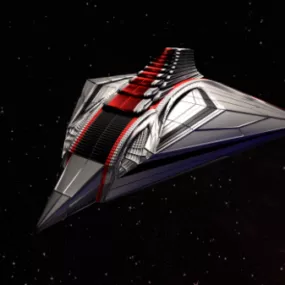 Starship Spaceship 3d model