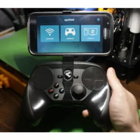 Steam Adjustable Phone Mount Printable 3d model