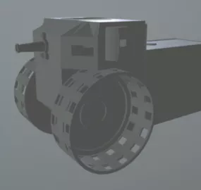 Steam Tank Design 3d model