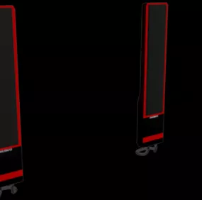 Stereo Speaker System Samsung 3d model
