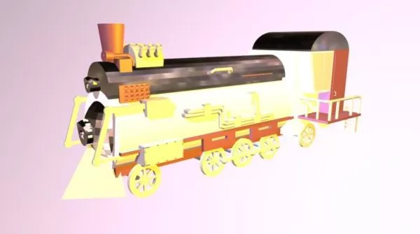 Maglev Train Max Speed 3d model