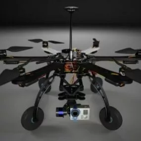 Storm Drone Design 3d model