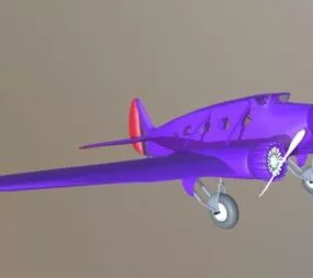 1930s Airplane 3d model