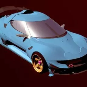 Rs Couple Car 3d model