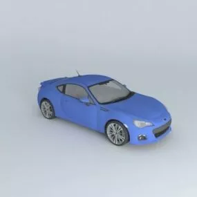 Subaru Brz Car 2014 3d model
