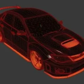 Subaru Impreza Car 3d model