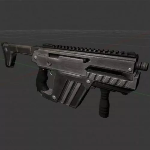 M24-r Submachine Gun 3d model M24-r Submachine Gun 3d model