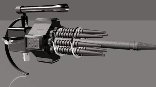 Army Sub-machine Gun 3d model Army Sub-machine Gun 3d model