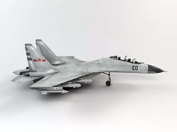 Su27 Flanker Fighter 3d model Su27 Flanker Fighter 3d model