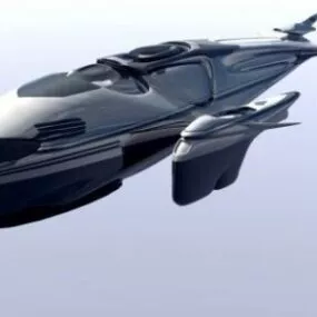 Sun Glyder Spaceship 3d model