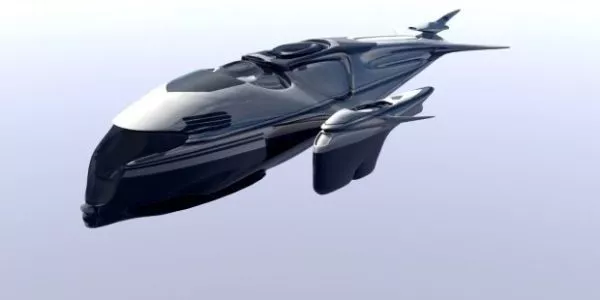 Spaceliner Big Spacecraft 3d model