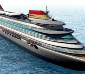 Sun Princess Cruise 3d model