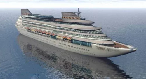 Ancient Asian Royal Ship 3d model