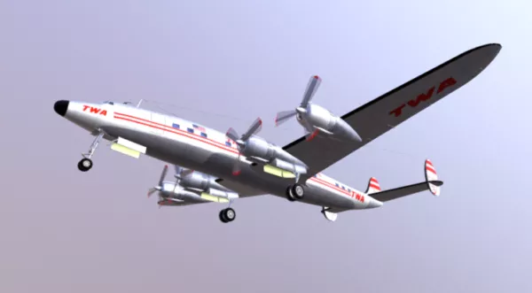 Futuristic Hover Taxi Vehicle 3d model