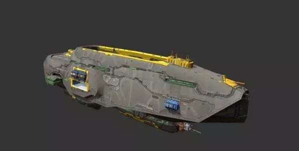 Starship Class Destroyer 3d model