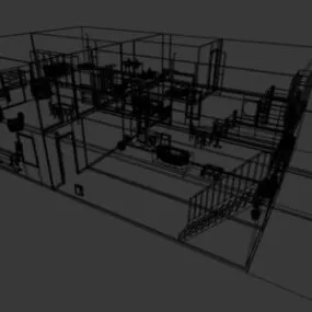 Super House Design 3d model