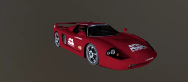 Super Type3 Car 3d model Super Type3 Car 3d model