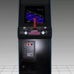 Super Zaxxon Upright Arcade Game Machine 3d model