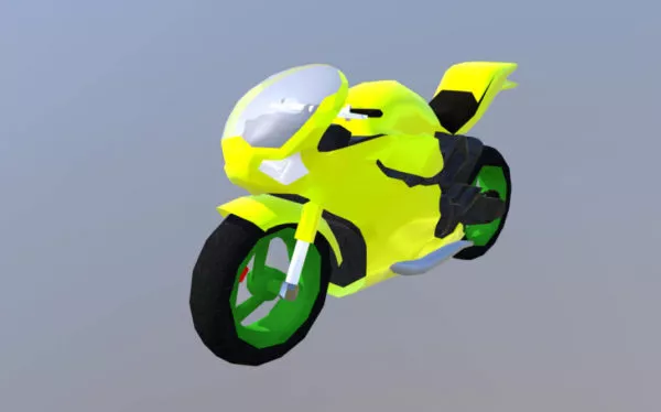 Bmw Cruiser Motorcycle 3d model