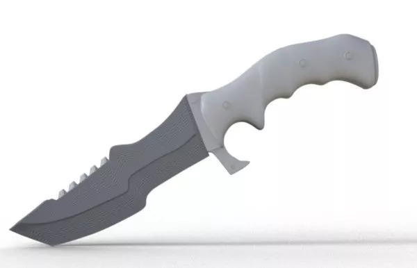 Survival Knife Weapon 3d model Survival Knife Weapon 3d model