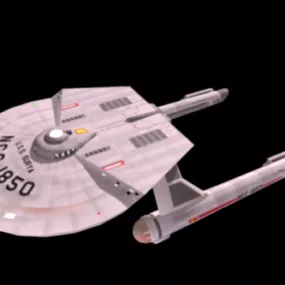 Surya Class Sci-fi Spaceship 3d model