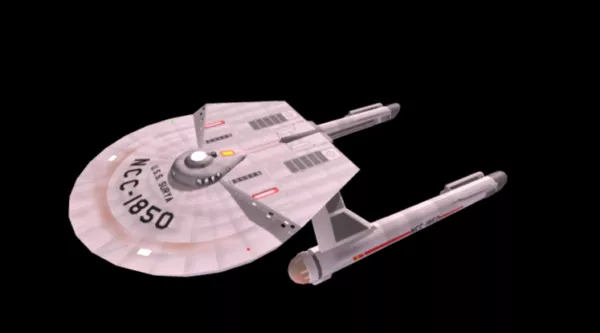 Klingon Futuristic Spacecraft 3d model