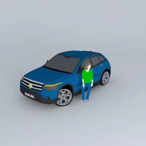 Suv Car Design 3d model Suv Car Design 3d model
