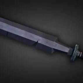Vintage Sword Weapon 3d model