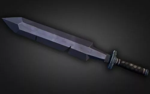 Sword Elucidator Weapon 3d model